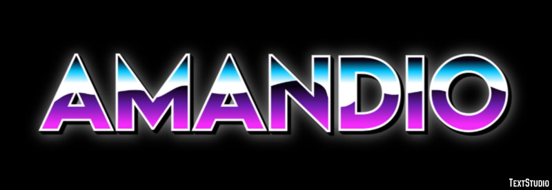 Amandio Text Effect