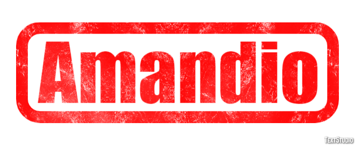 Amandio Text Effect