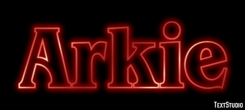 Arkie Effet de Texte