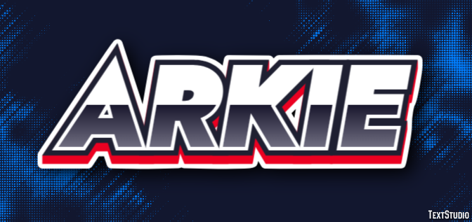 Arkie Effet de Texte