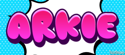 Arkie Text effect