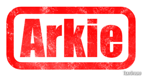 Arkie Text effect