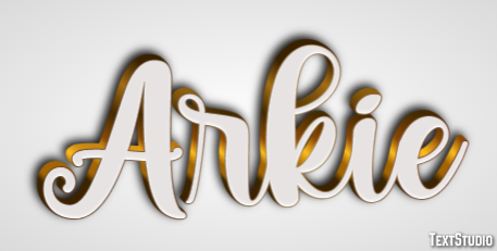 Arkie Text Effect