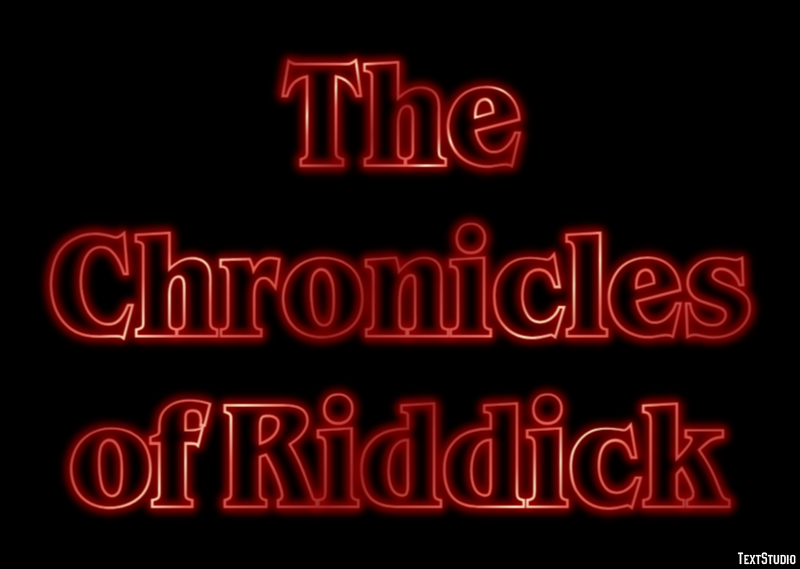 The Chronicles of Riddick Effetto testo