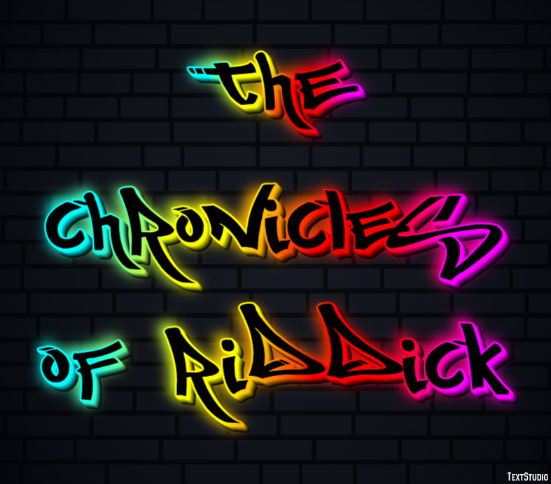 The Chronicles of Riddick Effetto testo