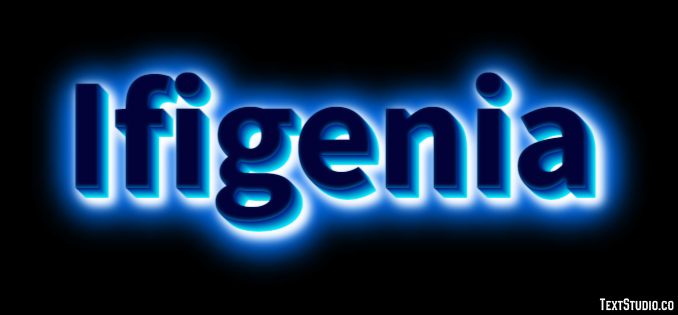 Ifigenia Efekt tekstowy