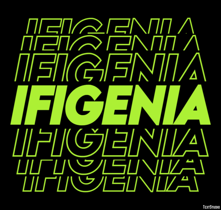 Ifigenia Effetto testo