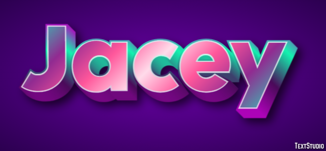 Jacey Text effect