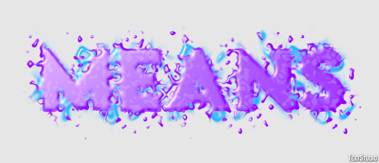 Means Text Effect