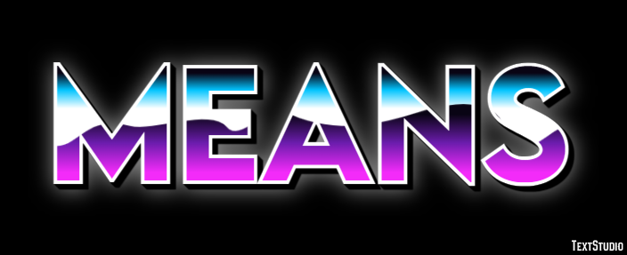 Means Text Effect