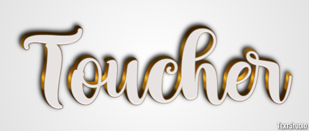 Toucher Effet de Texte