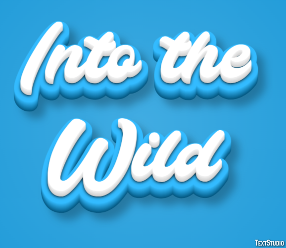 Into the Wild Efekt tekstowy
