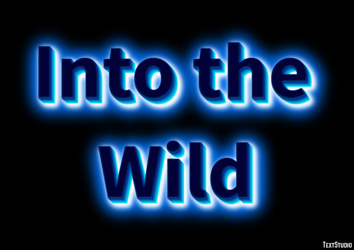 Into the Wild Text Effect