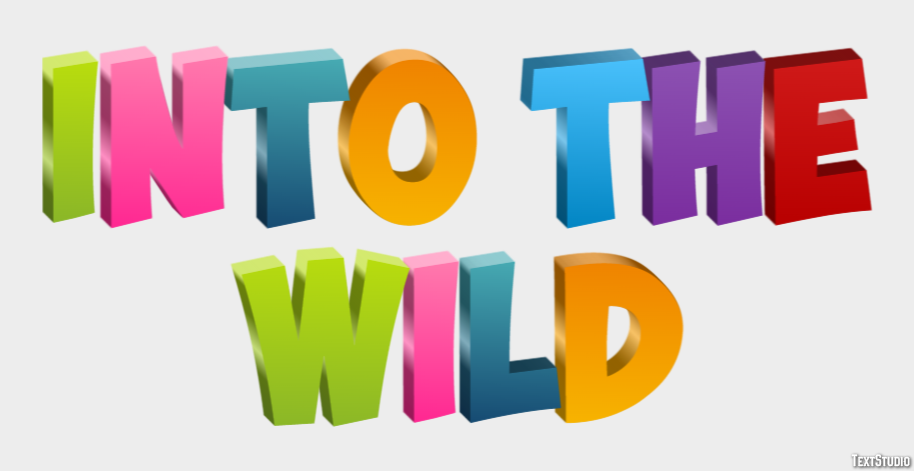 Into the Wild Efekt tekstowy