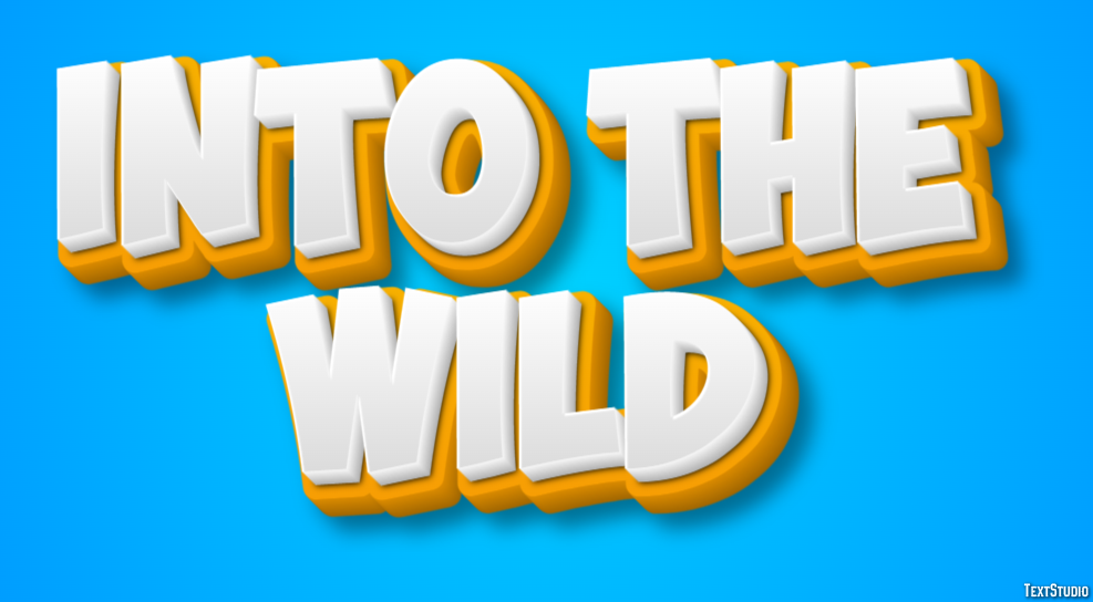 Into the Wild Tekst Effect