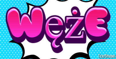 Węże Text Effect