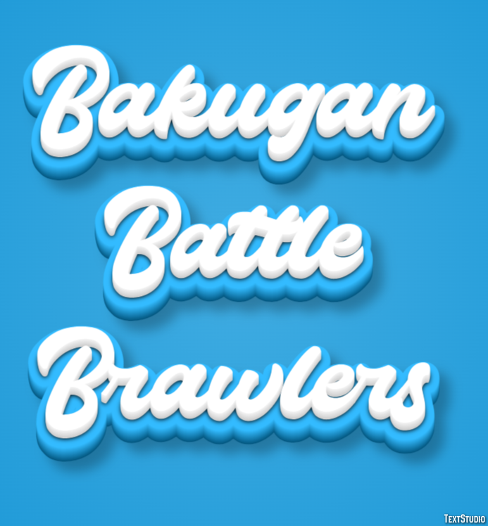 Bakugan Battle Brawlers Texteffekt