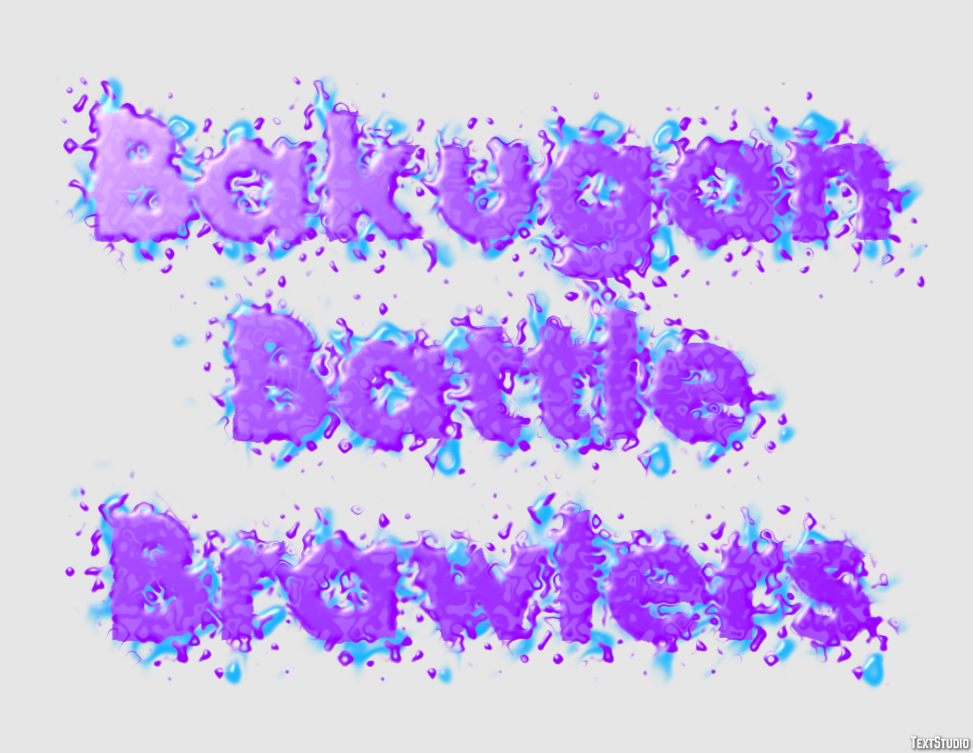 Bakugan Battle Brawlers Text Effect