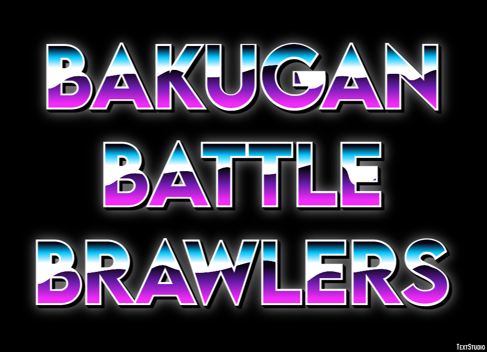 Bakugan Battle Brawlers Texteffekt