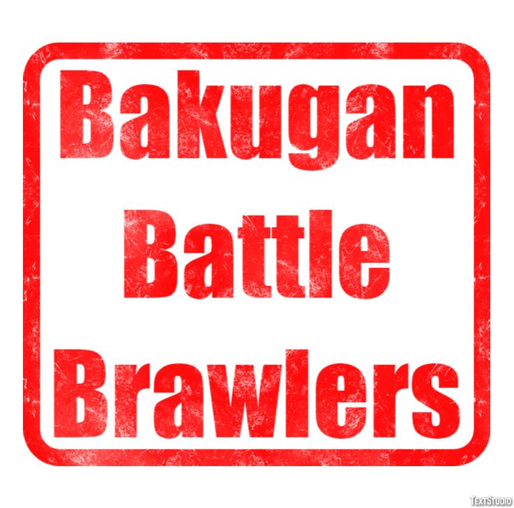 Bakugan Battle Brawlers Text effect