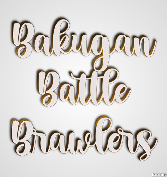 Bakugan Battle Brawlers Effet de Texte