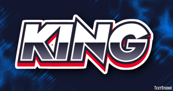 King Text effect