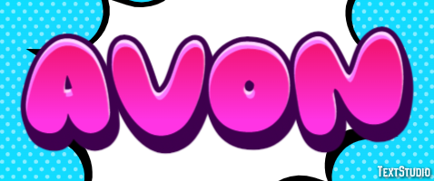 Avon Text effect