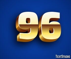 96 Texteffekt