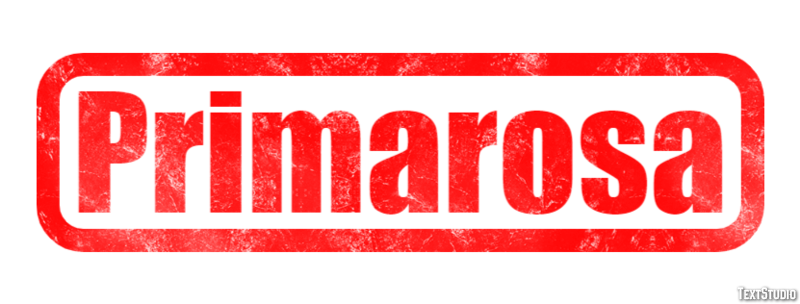 Primarosa Effetto testo