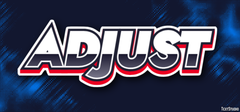 Adjust Text Effect