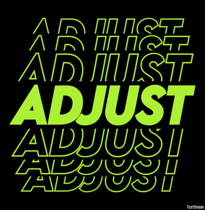 Adjust Text Effect