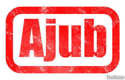Ajub Text Effect