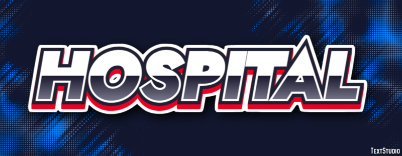 Hospital Text Effect