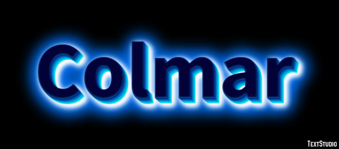 Colmar Efekt tekstowy