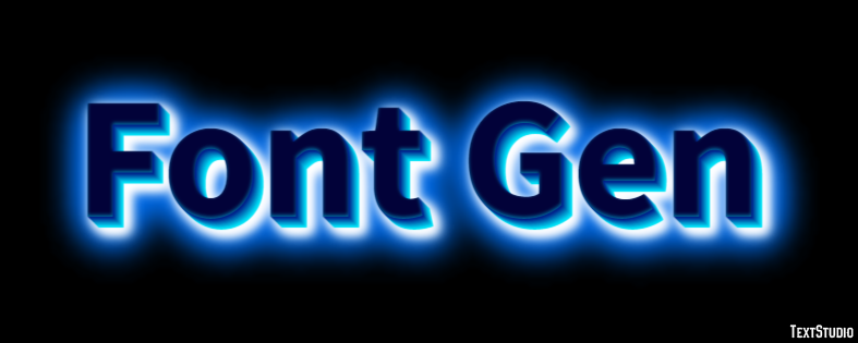 Font Gen Text Effect
