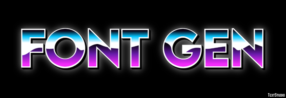 Font Gen Effetto testo