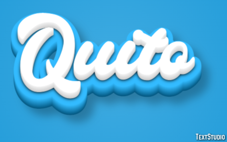 Quito Efekt tekstowy