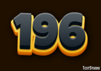 196 Efecto de Texto