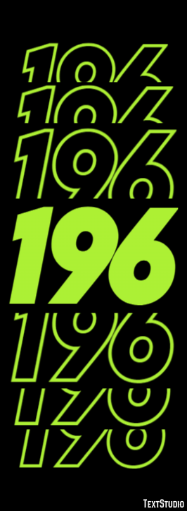 196 Efecto de Texto
