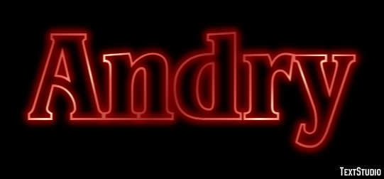 Andry テキスト効果