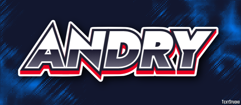 Andry テキスト効果