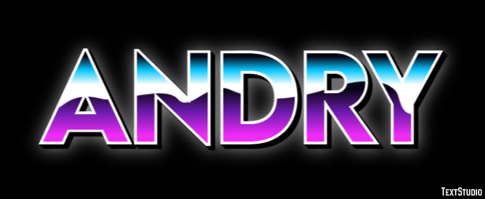 Andry テキスト効果