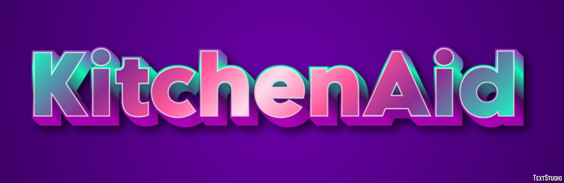 KitchenAid Text Effect