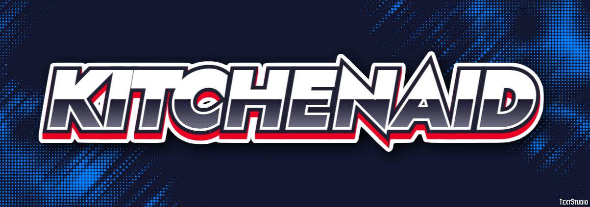 KitchenAid Text Effect