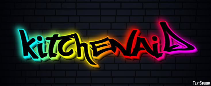 KitchenAid Text Effect