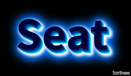 Seat Text Effect