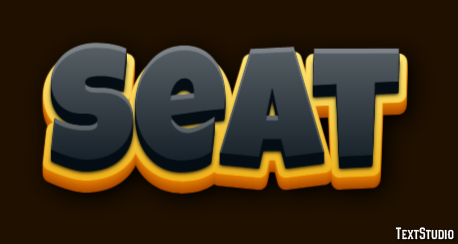 Seat Text Effect