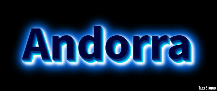 Andorra Text Effect