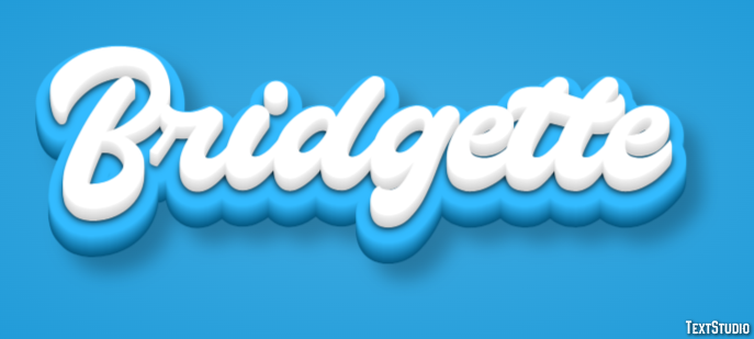 Bridgette Text Effect