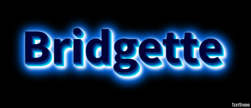 Bridgette Effet de Texte